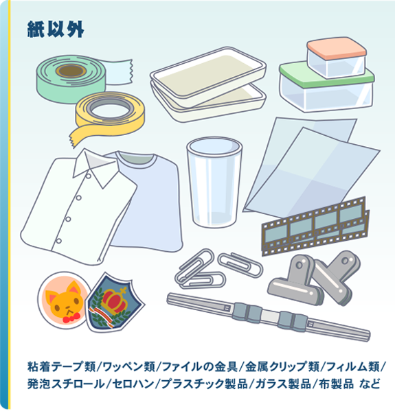Q.古紙の使われ方って? 紙以外